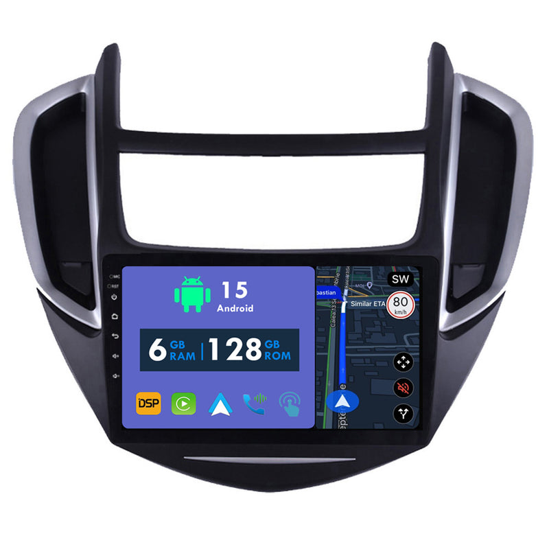 RoverOne Car Stereo Radio Bluetooth CarPlay GPS Navigation for Holden Chevrolet Trax Tracker 2014-2018