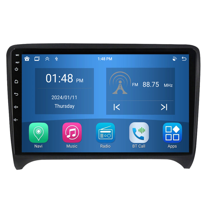 RoverOne Car Stereo Radio Bluetooth CarPlay GPS Navigation for Audi TT 2 8J 2006 - 2014