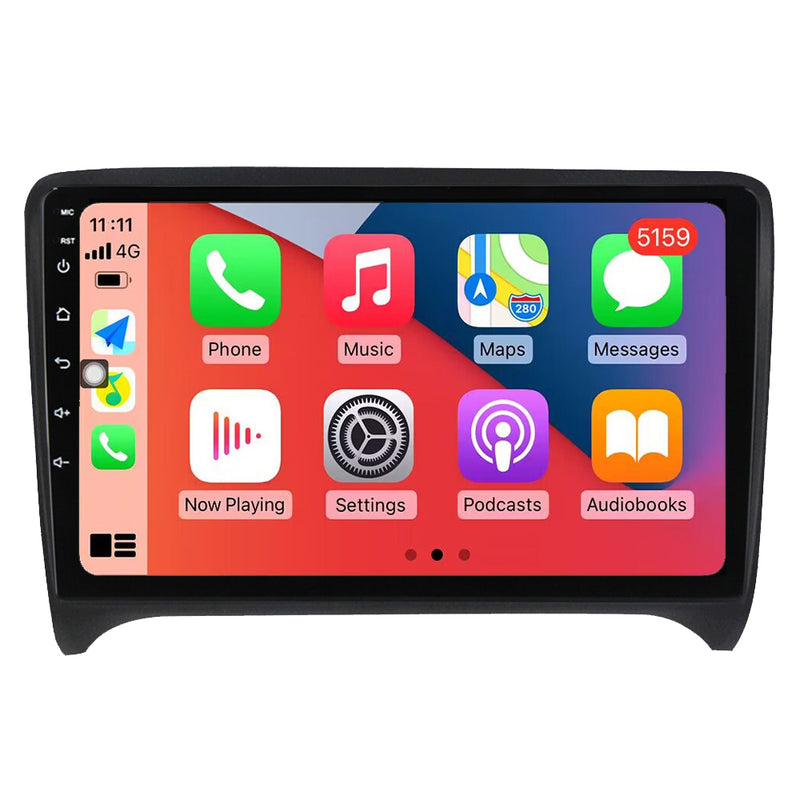 RoverOne Car Stereo Radio Bluetooth CarPlay GPS Navigation for Audi TT 2 8J 2006 - 2014