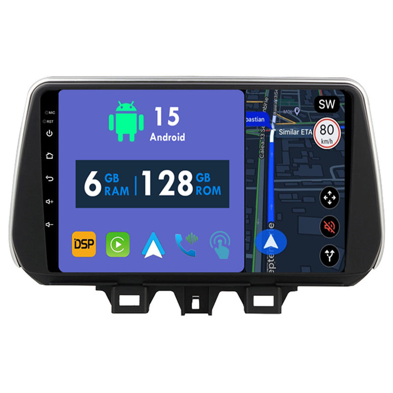 RoverOne Car Stereo Radio Bluetooth CarPlay GPS Navigation for Hyundai Tucson IX35 2018 2019 2020