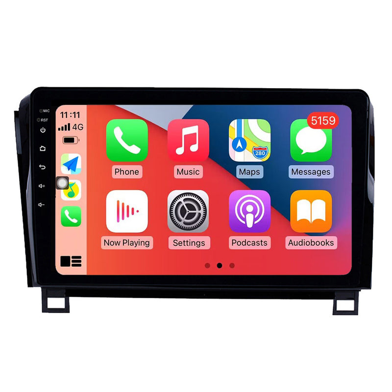 RoverOne Car Stereo Radio Bluetooth CarPlay GPS Navigation for Toyota Tundra XK50 2007 - 2013 Sequoia XK60 2008 - 2017
