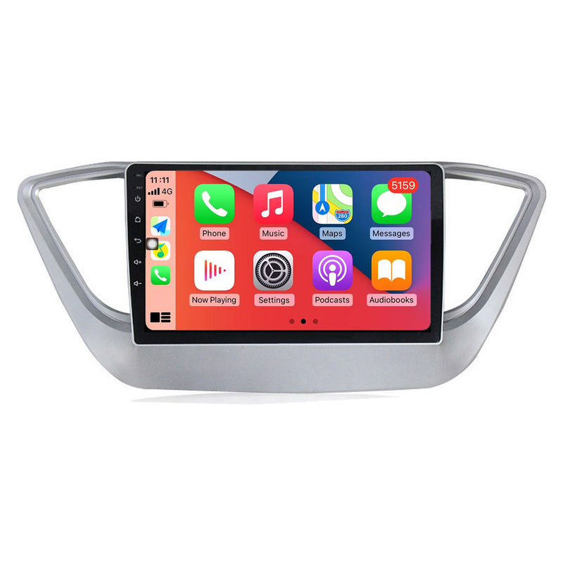 RoverOne Car Stereo Radio Bluetooth CarPlay GPS Navigation for Hyundai Solaris 2 Verna 2016 - 2020