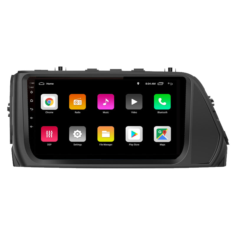 RoverOne Car Stereo Radio Bluetooth CarPlay GPS Navigation for Hyundai Solaris 1 2 Accent Reina Verna Sedan 2017 - 2019