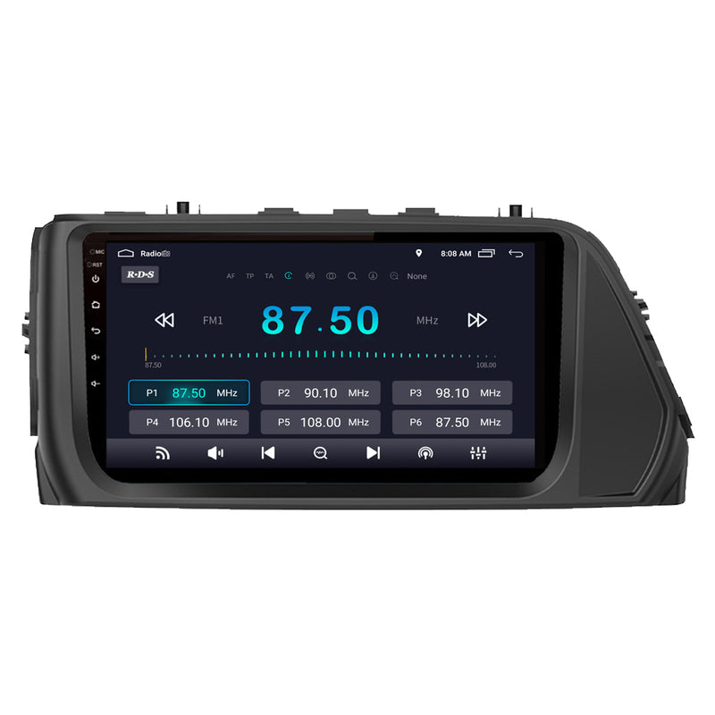 RoverOne Car Stereo Radio Bluetooth CarPlay GPS Navigation for Hyundai Solaris 1 2 Accent Reina Verna Sedan 2017 - 2019