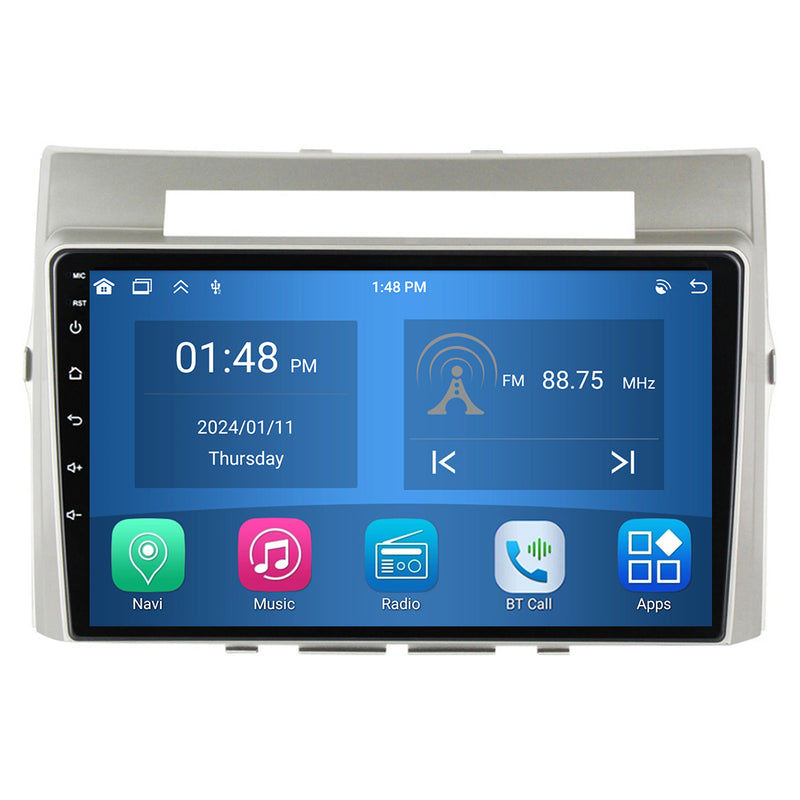 RoverOne Car Stereo Radio Bluetooth CarPlay GPS Navigation for Toyota Corolla Verso AR10 2004 - 2009