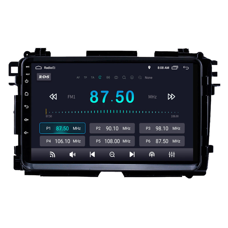 RoverOne Car Stereo Radio Bluetooth CarPlay GPS Navigation for Honda Vezel HR - V HRV HR V 2013 - 2018
