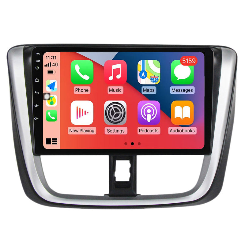 RoverOne Car Stereo Radio Bluetooth CarPlay GPS Navigation for Toyota Vios Yaris L 2016 - 2019
