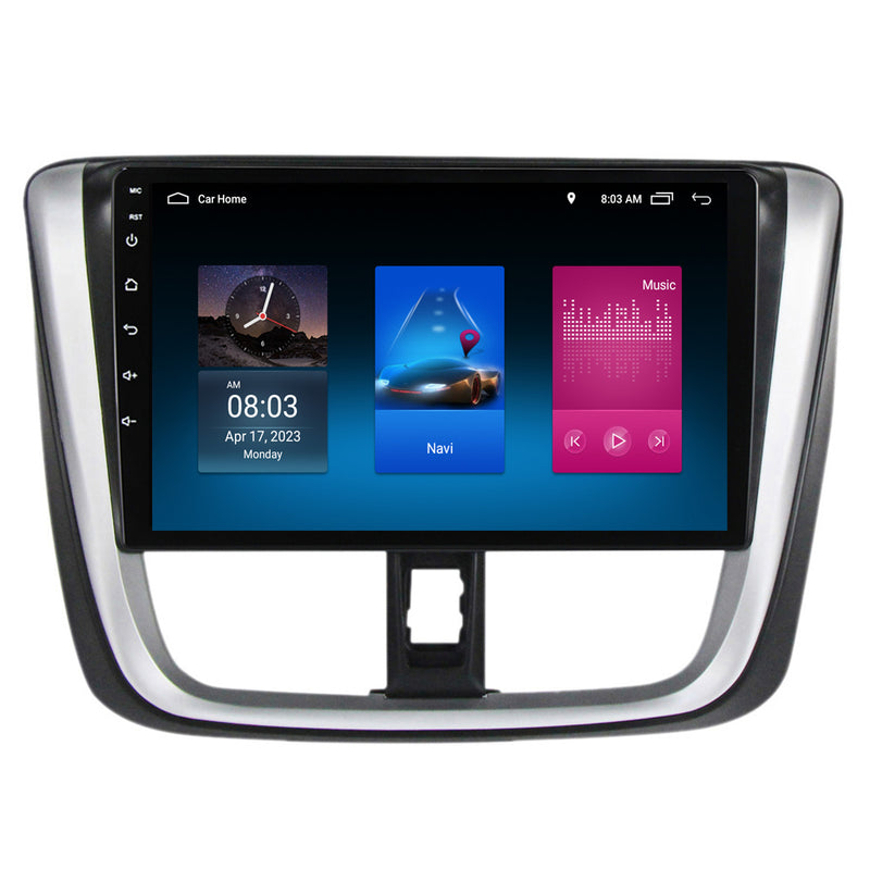 RoverOne Car Stereo Radio Bluetooth CarPlay GPS Navigation for Toyota Vios Yaris L 2016 - 2019
