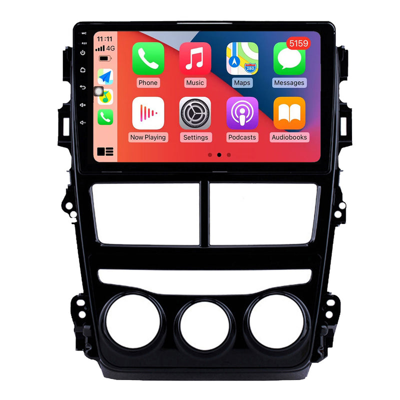 RoverOne Car Stereo Radio Bluetooth CarPlay GPS Navigation for Toyota Yaris Vios 2017 - 2020