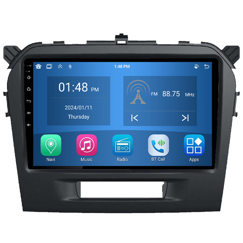RoverOne Car Stereo Radio Bluetooth CarPlay GPS Navigation for Suzuki Vitara 4 2014 - 2018