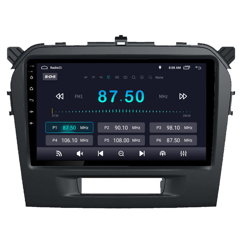 RoverOne Car Stereo Radio Bluetooth CarPlay GPS Navigation for Suzuki Vitara 4 2014 - 2018