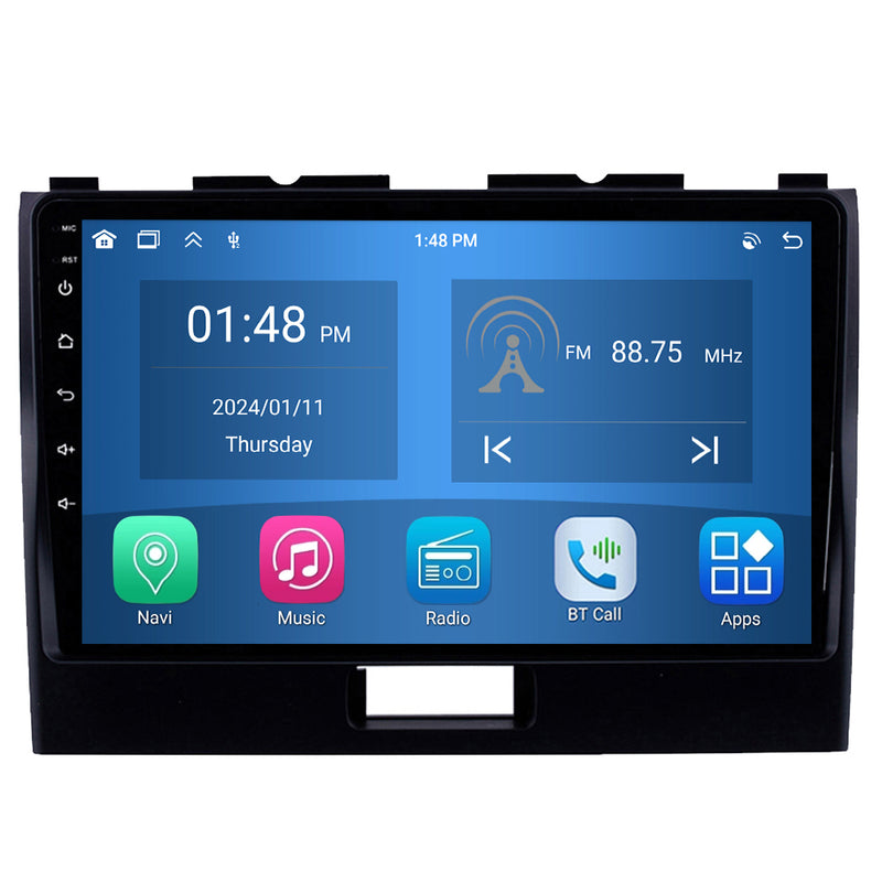 RoverOne Car Stereo Radio Bluetooth CarPlay GPS Navigation for Suzuki Wagon R 6 VI 2017 - 2021