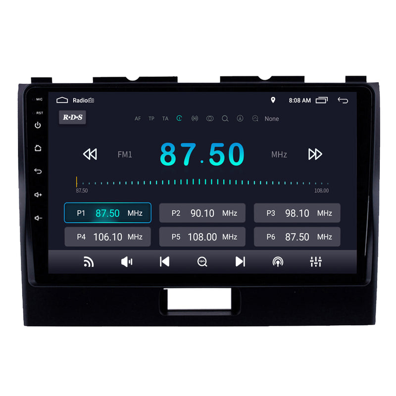 RoverOne Car Stereo Radio Bluetooth CarPlay GPS Navigation for Suzuki Wagon R 6 VI 2017 - 2021