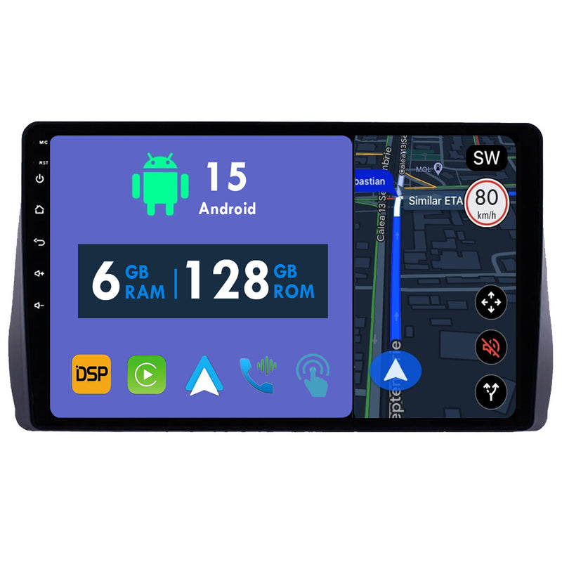 RoverOne Car Stereo Radio Bluetooth CarPlay GPS Navigation for Toyota Wish 2 II XE20 2009 - 2017
