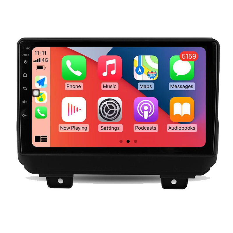 RoverOne Car Stereo Radio Bluetooth CarPlay GPS Navigation for Jeep Wrangler 4 JL 2018 - 2019