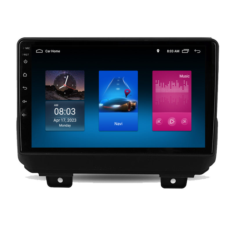 RoverOne Car Stereo Radio Bluetooth CarPlay GPS Navigation for Jeep Wrangler 4 JL 2018 - 2019