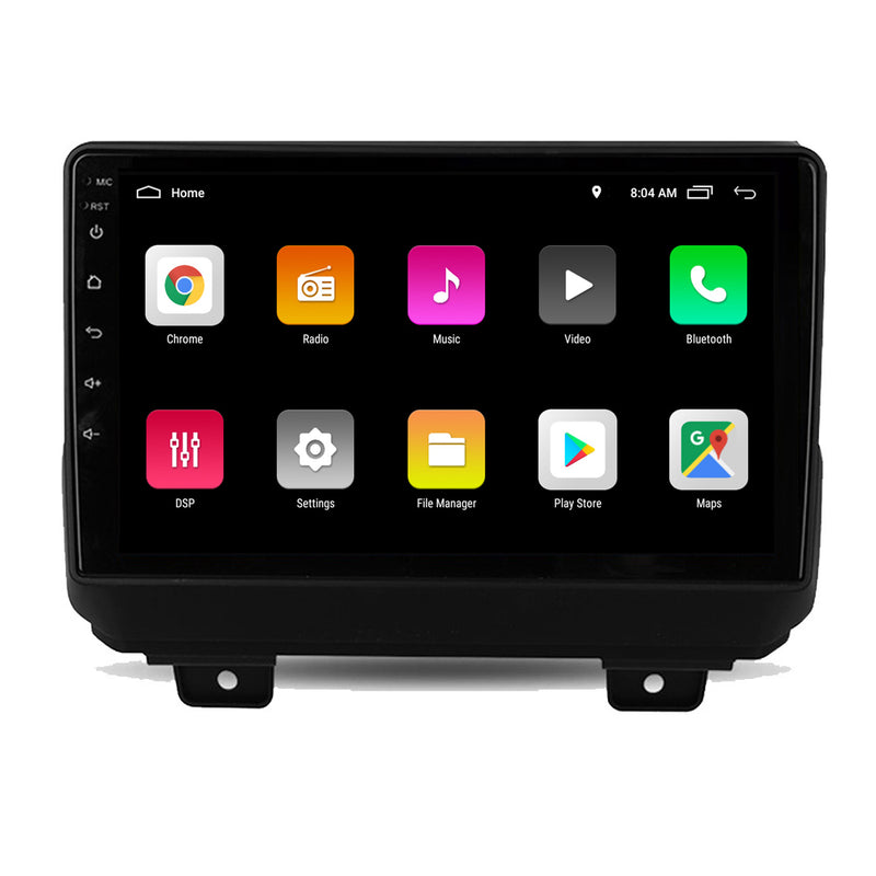 RoverOne Car Stereo Radio Bluetooth CarPlay GPS Navigation for Jeep Wrangler 4 JL 2018 - 2019