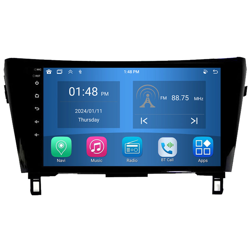 RoverOne Car Stereo Radio Bluetooth CarPlay GPS Navigation for Nissan X-Trail xtrail X - Trail 3 T32 2013 - 2022 Qashqai 2 J11