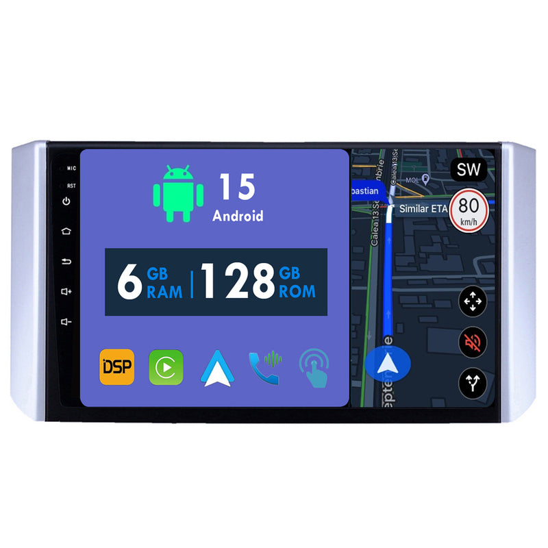 RoverOne Car Stereo Radio Bluetooth CarPlay GPS Navigation for Mitsubishi Xpander 2017 - 2020
